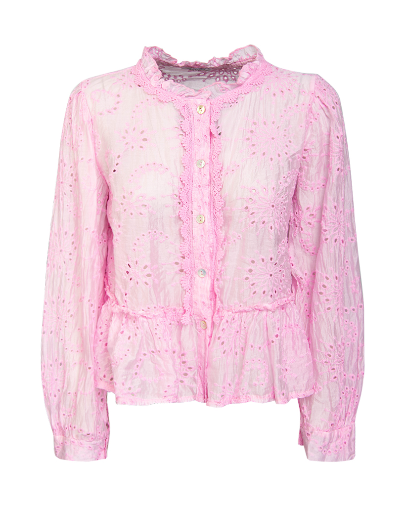 Bluse Lochstrick Muster Bluse Lochstrick Muster