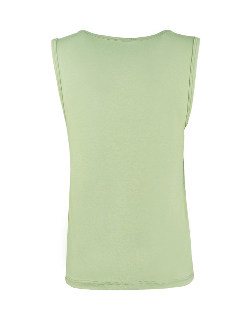 Basic Top mit Rundhals-Ausschnitt