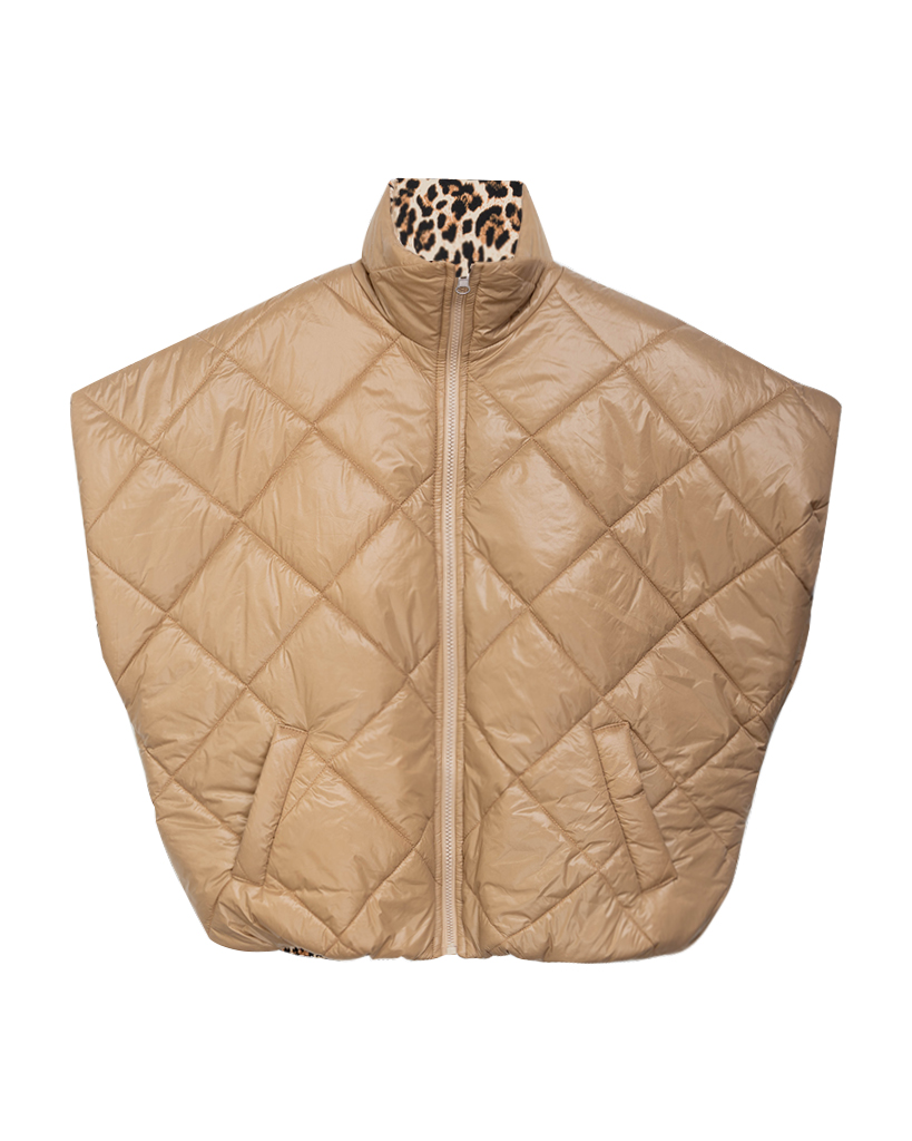 Leoparden Wende Weste Leoparden Wende Weste