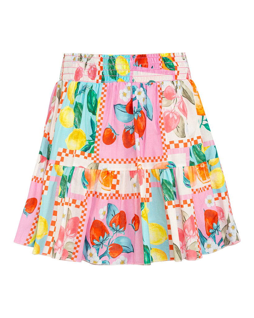 Mini Rock mit Zitronen Muster Mini Rock mit Zitronen Muster