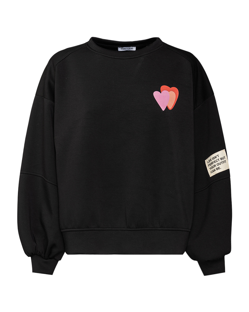 Soft Jersey Sweatshirt "ONLY POSITIVE VIBES" Soft Jersey Sweatshirt "ONLY POSITIVE VIBES"