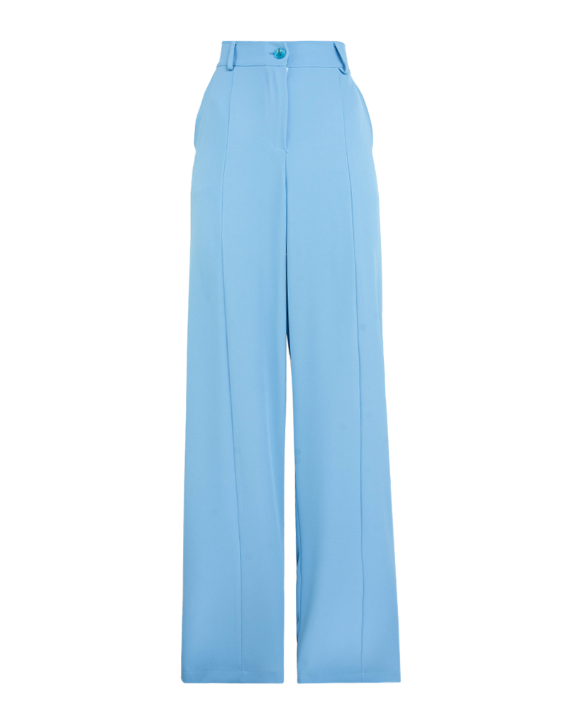 weite Hose mit Mittelnaht