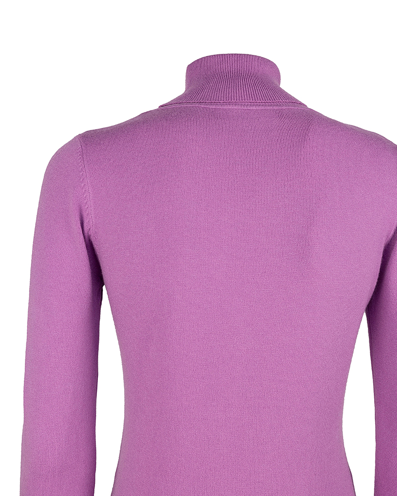 Feinstrick Rollkragen-Pullover 