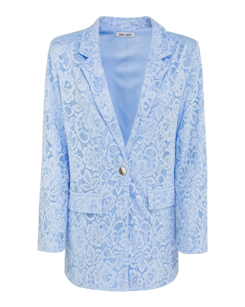 Set: Blazer und Hose aus Spitze Set: Blazer und Hose aus Spitze