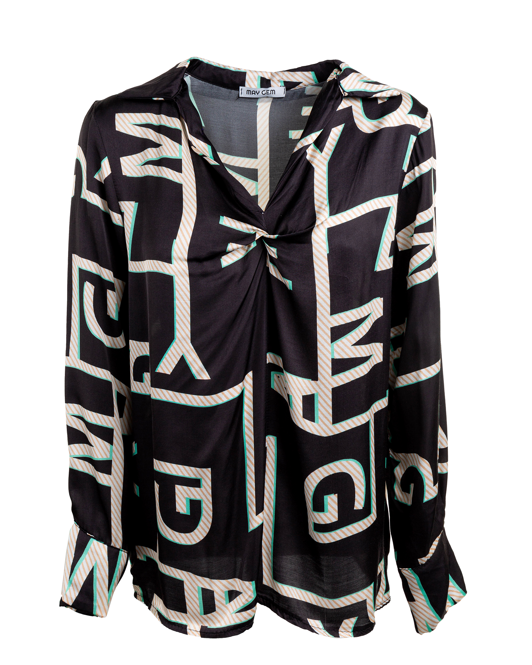 seidige May Gem Print Bluse seidige May Gem Print Bluse