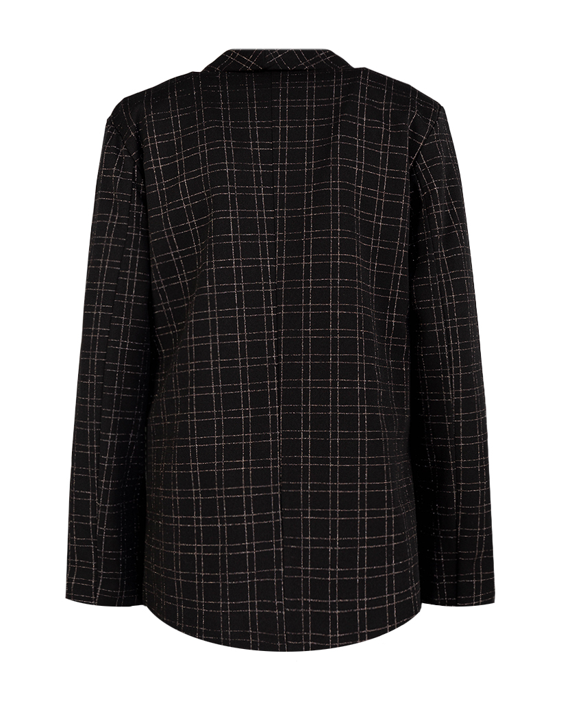 Blazer Karo-Lurex-Muster Blazer Karo-Lurex-Muster