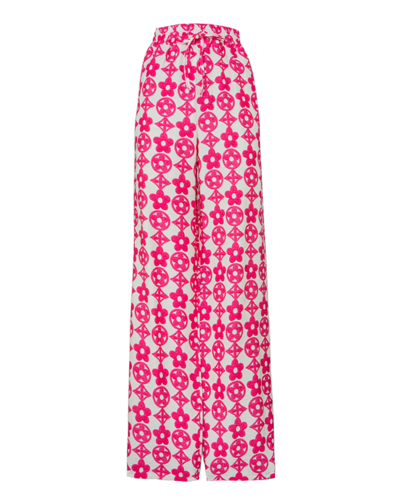 Hose mit floralem Print Muster Hose mit floralem Print Muster