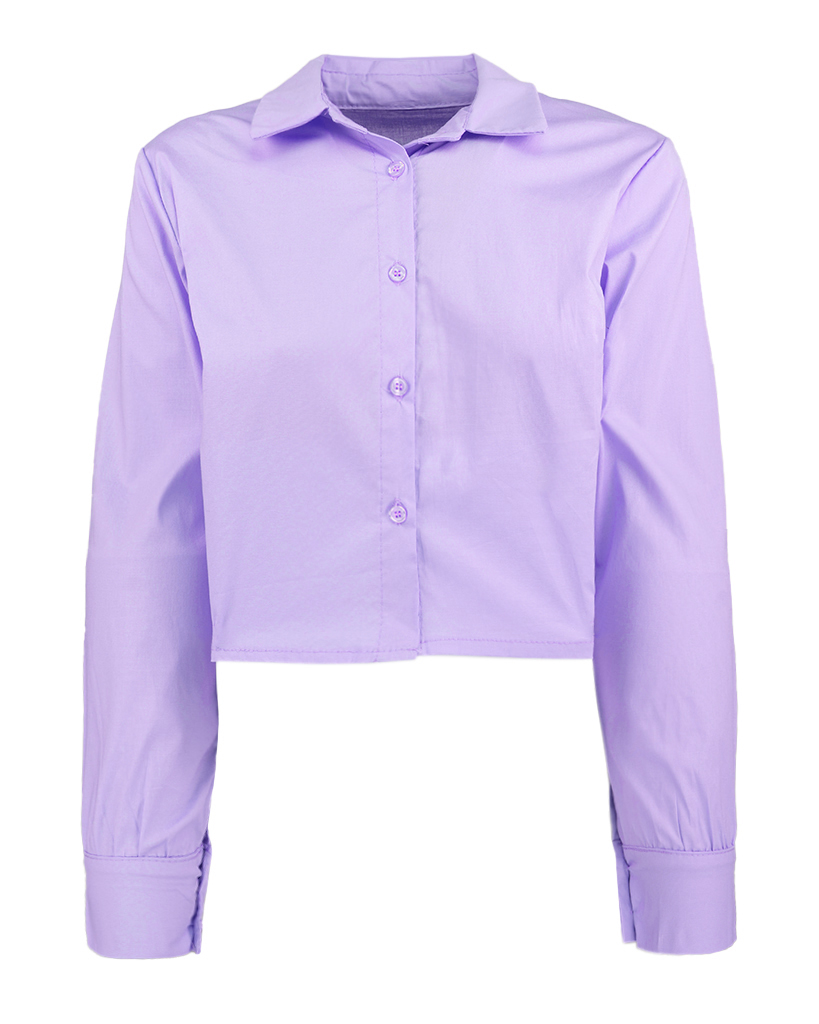 Cropped Hemd aus Baumwolle Cropped Hemd aus Baumwolle