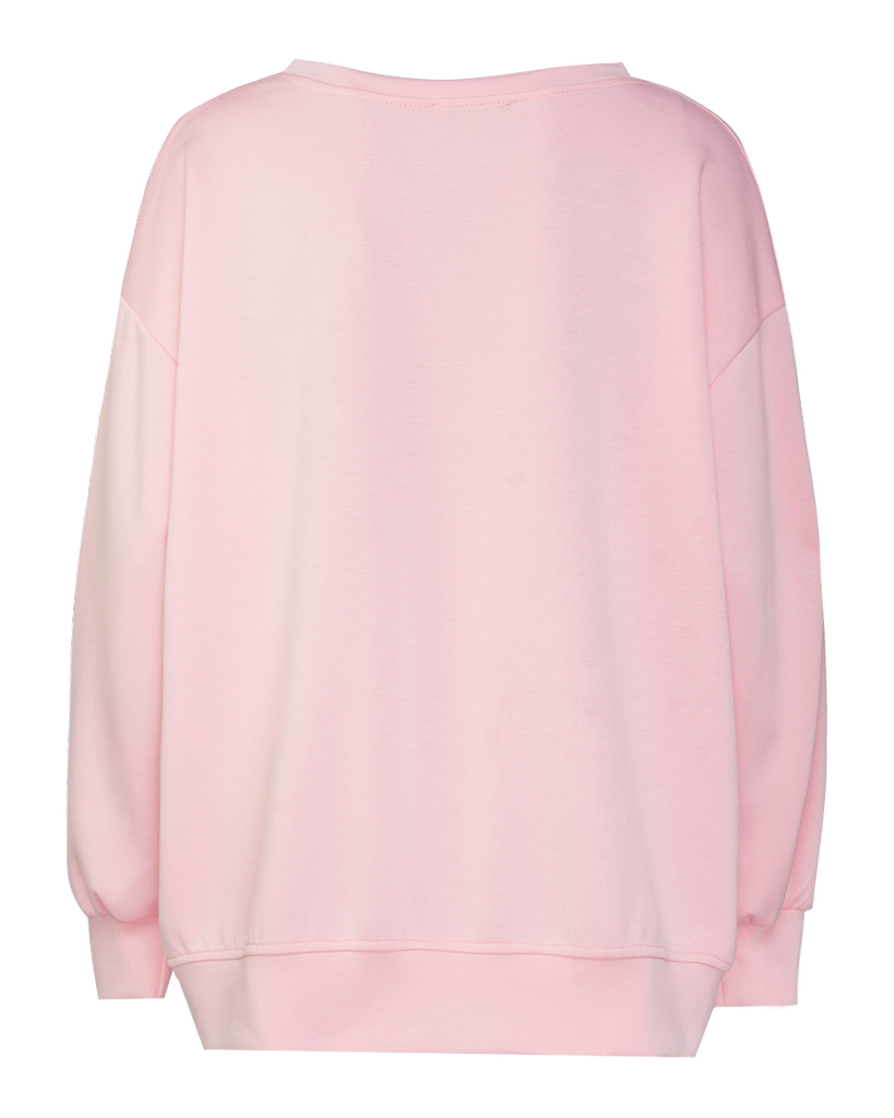 Soft Jersey Pullover mit schräger Biesennaht Soft Jersey Pullover mit schräger Biesennaht