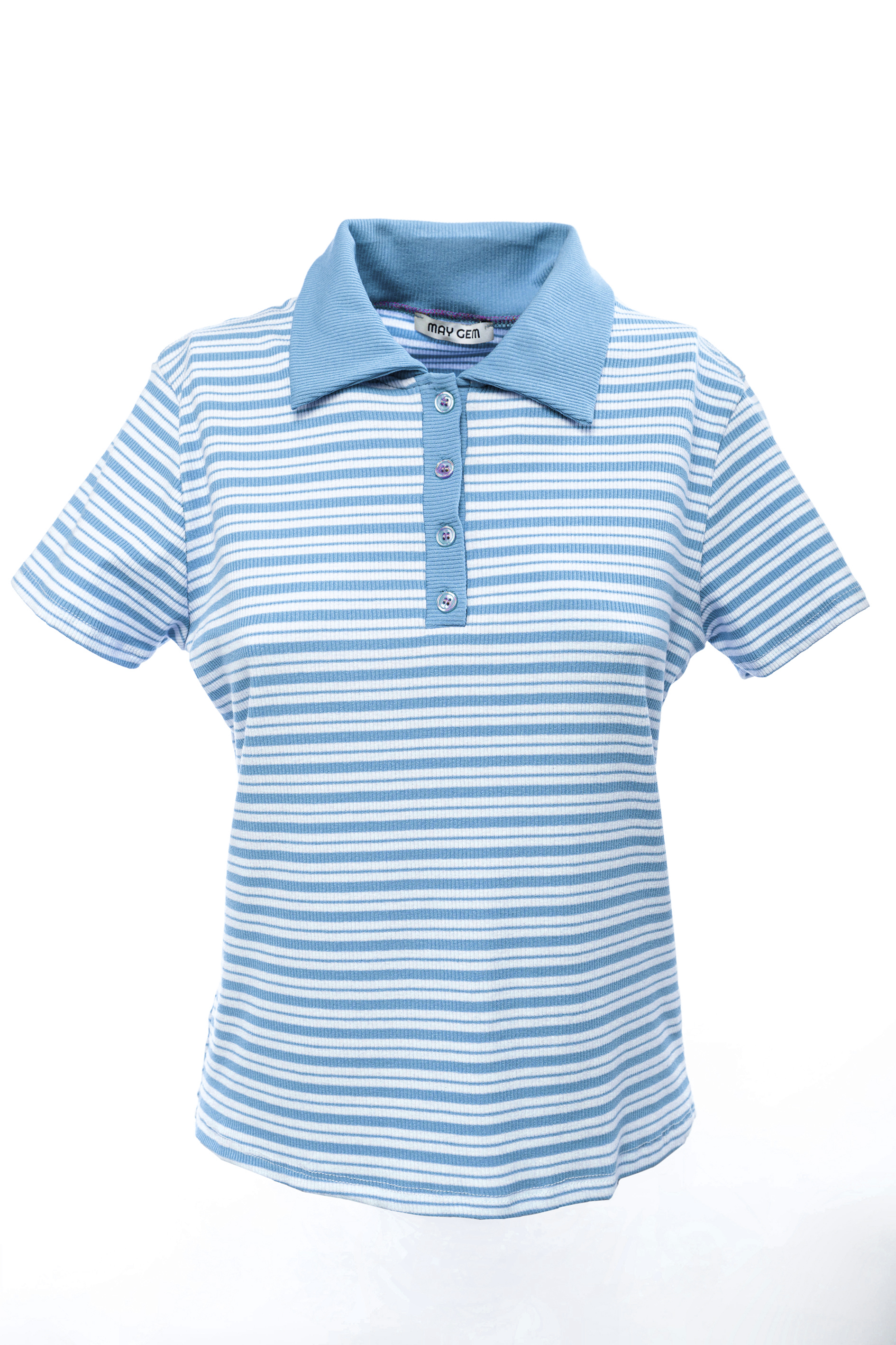 gestreiftes Polo-Shirt