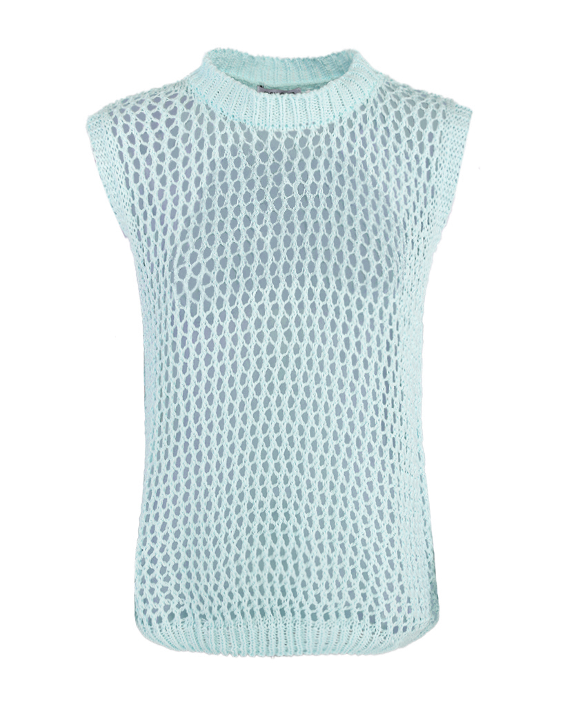 Polunder aus grobem Strick