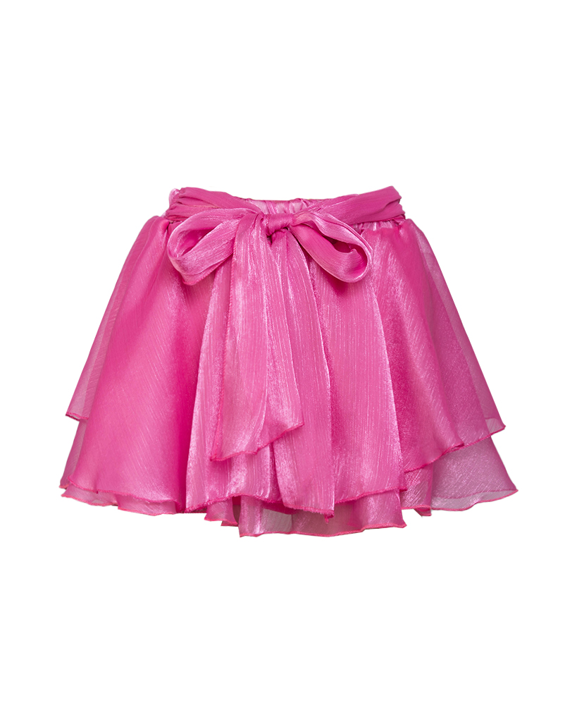 Skort Organza mit Schleife
