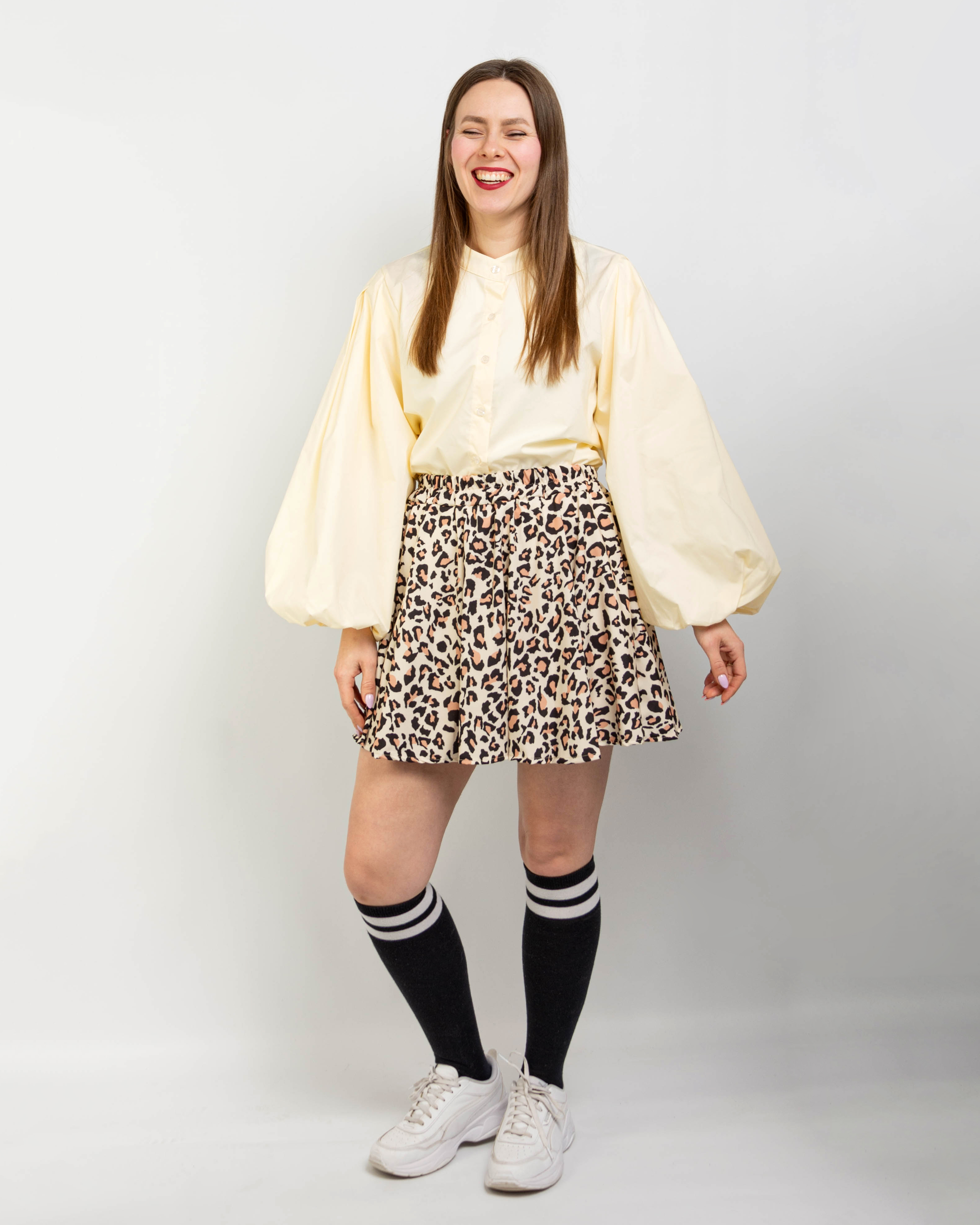 Bluse mit Puffärmel Bluse mit Puffärmel