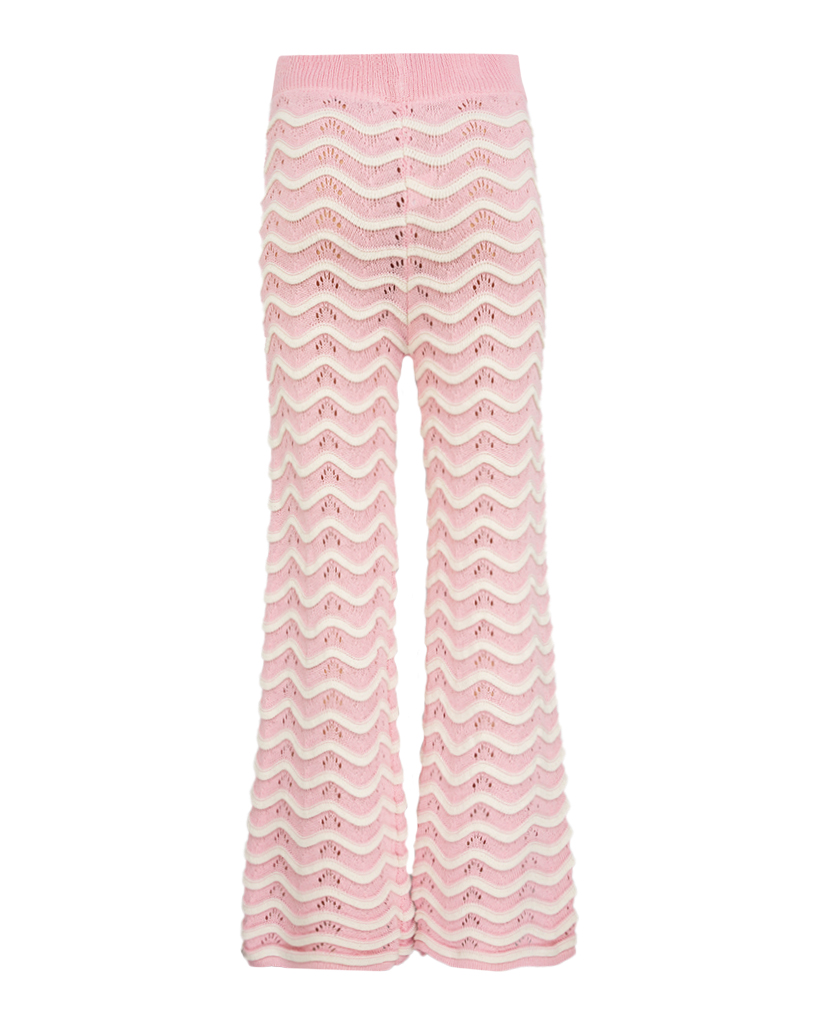 Set Strick: Polunder und Hose mit Streifen