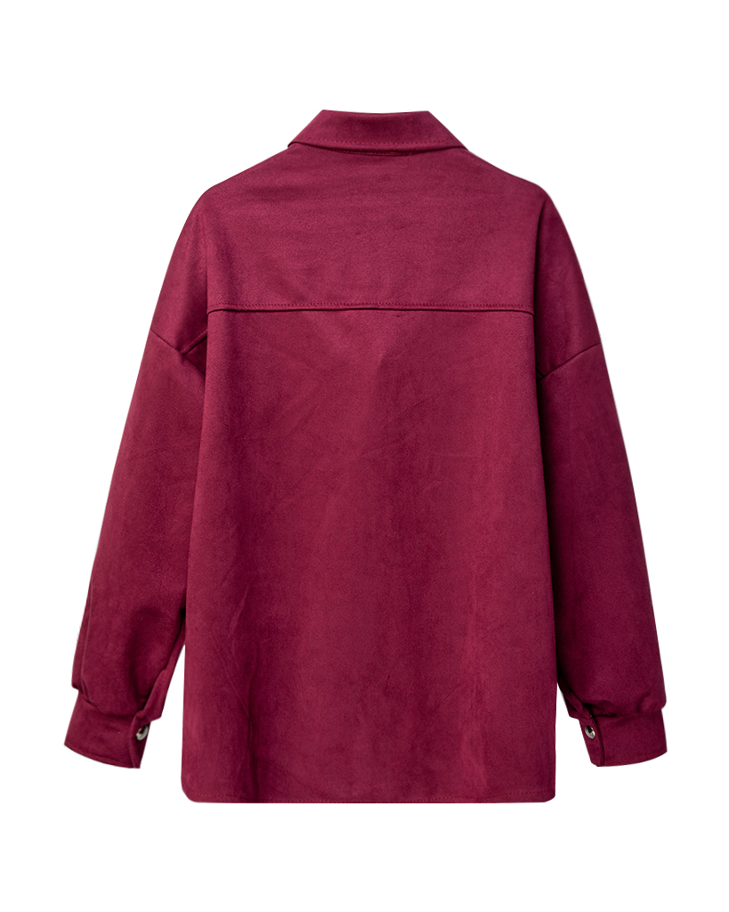 Velourleder Franzen Bluse Velourleder Franzen Bluse