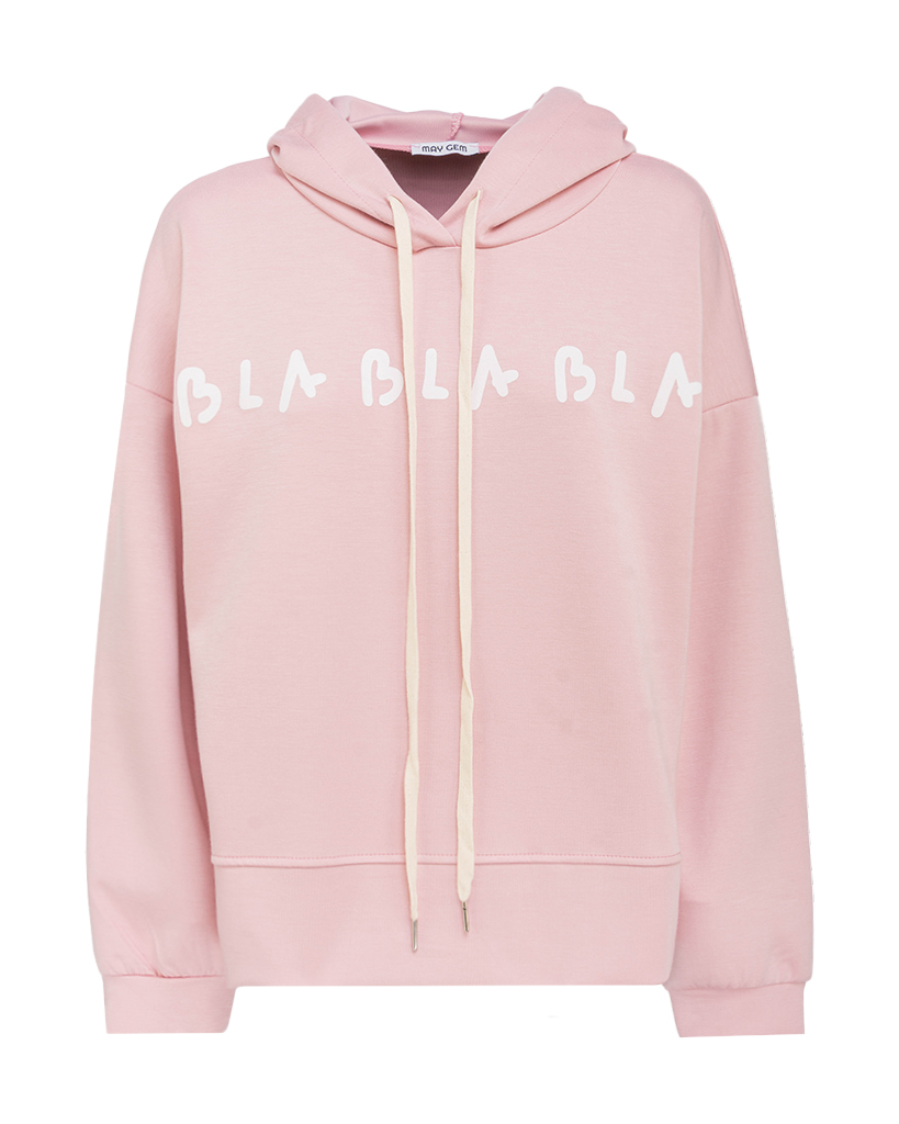 Hoodie "BLA BLA BLA" mit Schnur