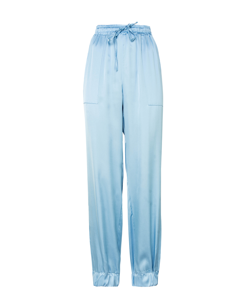 Satin Hose mit schmalem Bein Satin Hose mit schmalem Bein