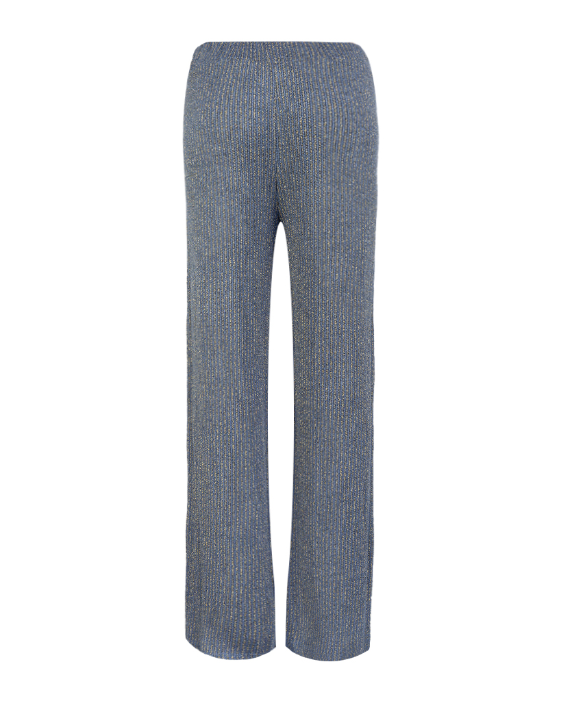 Lurex Strick-Hose