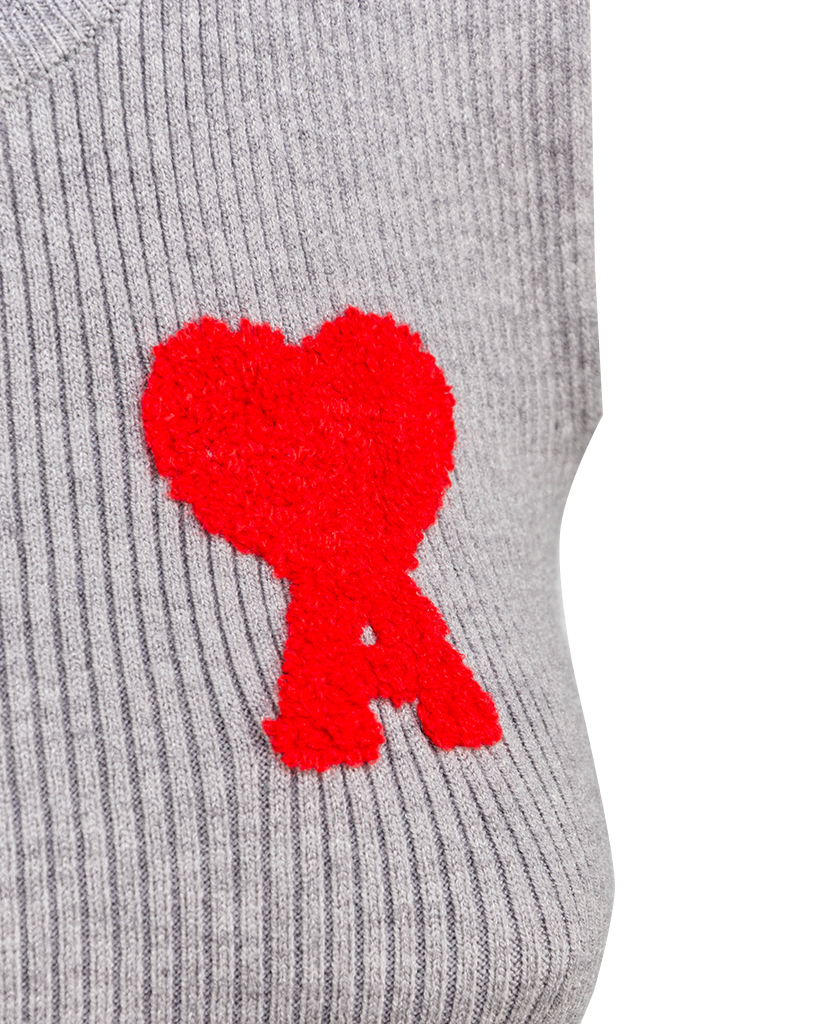 Top mit A-Herz aus Rippstoff Top mit A-Herz aus Rippstoff