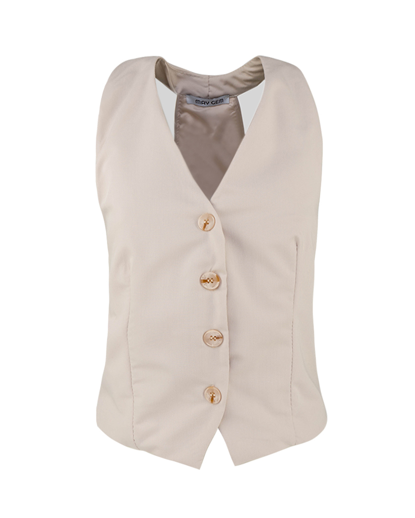 Ava schmale Anzug Weste