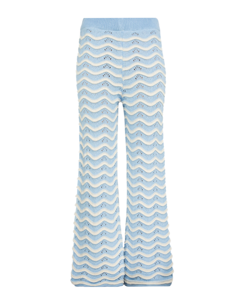 Set Strick: Polunder und Hose mit Streifen Set Strick: Polunder und Hose mit Streifen