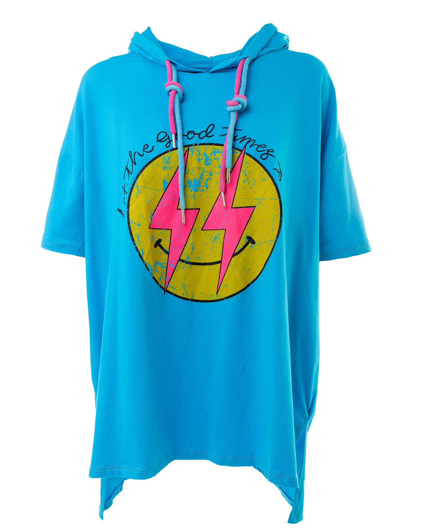 T-Shirt Smily mit Kapuze T-Shirt Smily mit Kapuze