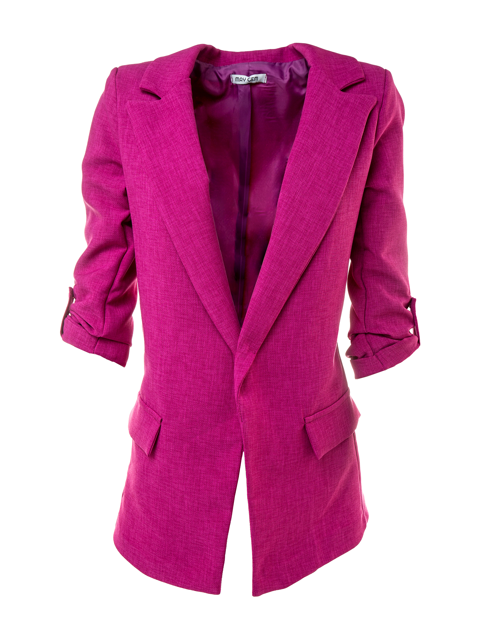 Blazer mit gerafftem Arm und Taillierung Blazer mit gerafftem Arm und Taillierung