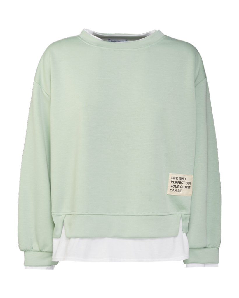 Soft Jersey Pullover doppelter Bund Soft Jersey Pullover doppelter Bund