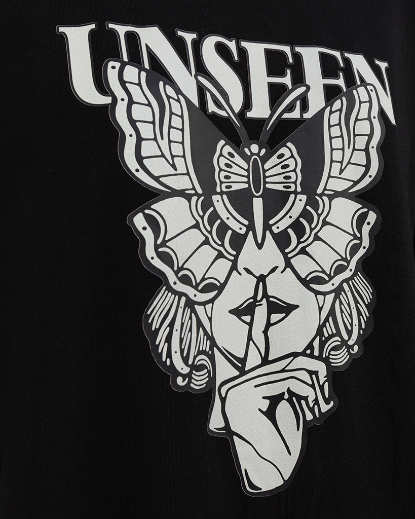 langes T-Shirt mit Print: Unseen langes T-Shirt mit Print: Unseen