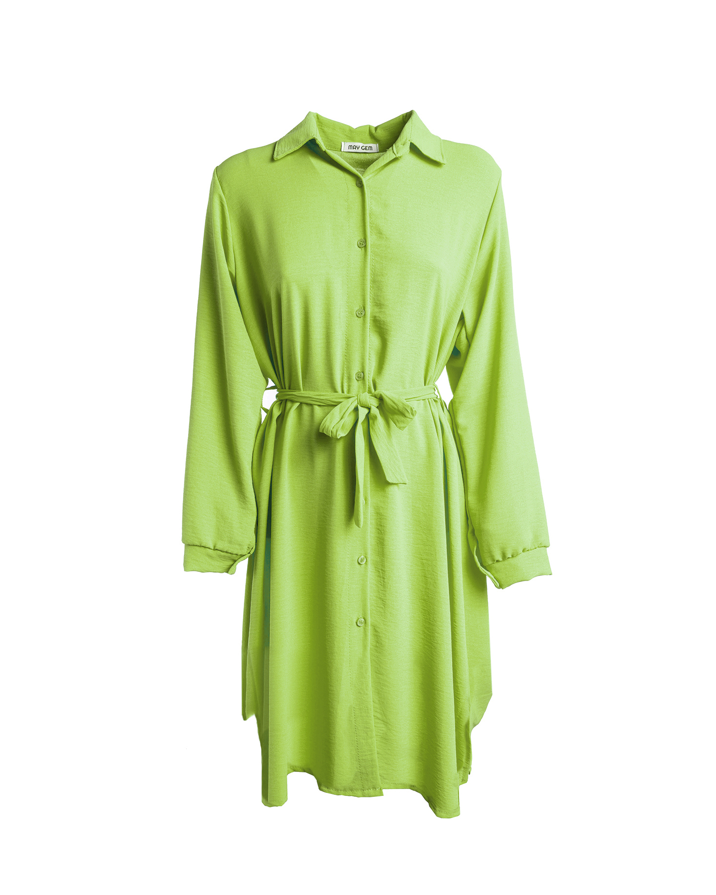 Hailey kurzes Hemdblusenkleid langarm Hailey kurzes Hemdblusenkleid langarm