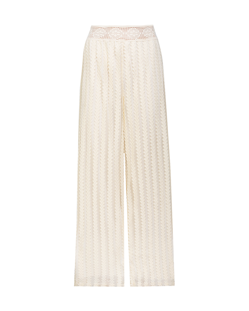 Hose aus Spitze weiß glitzernd Hose aus Spitze weiß glitzernd