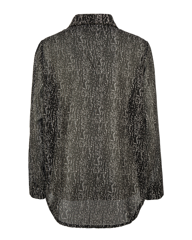 klassische Bluse mit Sprenkel-Muster klassische Bluse mit Sprenkel-Muster