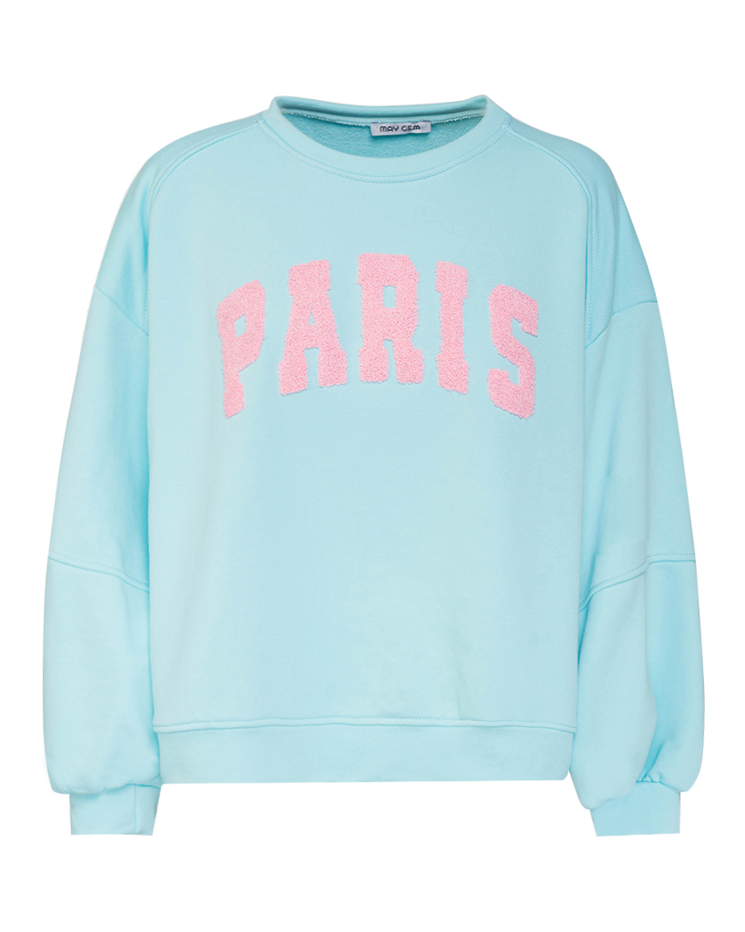 Sweatshirt "PARIS" Stickerei Sweatshirt "PARIS" Stickerei
