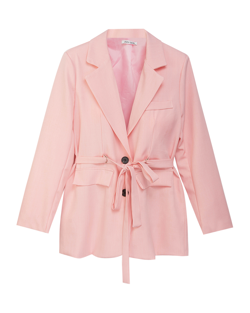 Blazer mit Taillen Bund Blazer mit Taillen Bund