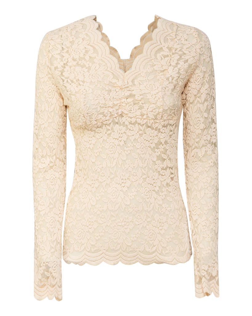Spitzen Langarmshirt Spitzen Langarmshirt