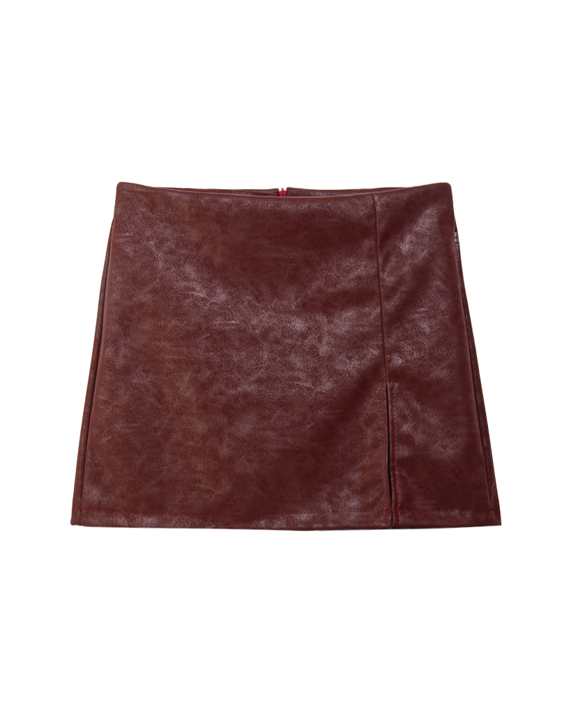 Smoke Leder Skort