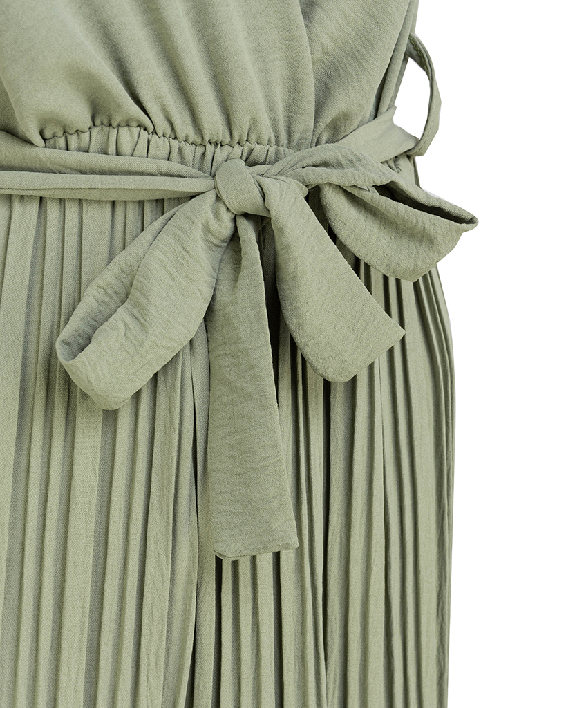 Jumpsuit mit Plissee-Bein, ohne Ärmel Jumpsuit mit Plissee-Bein, ohne Ärmel