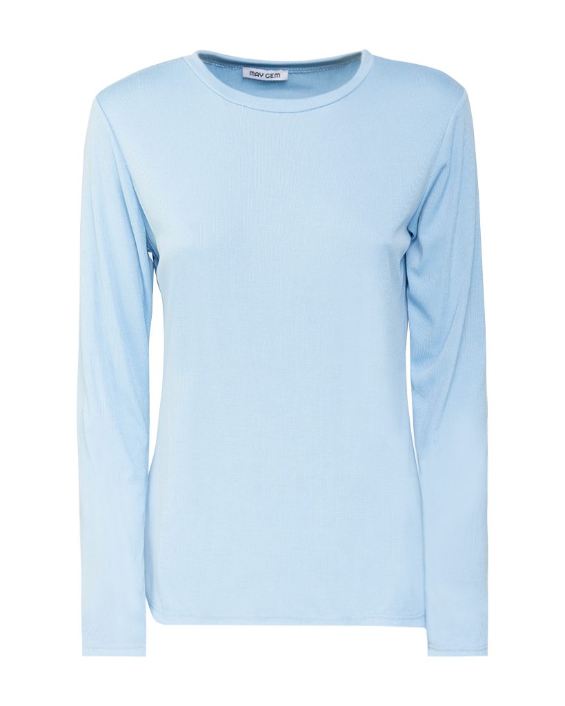 Basic langarm Shirt gerippt Basic langarm Shirt gerippt