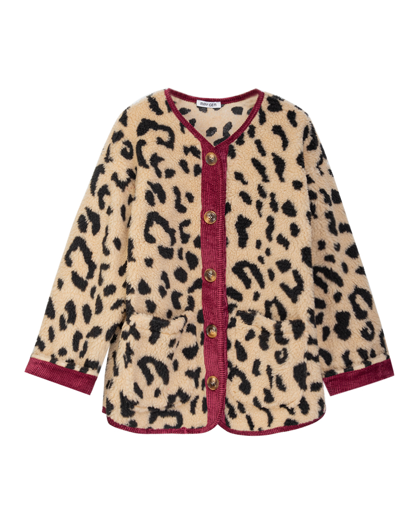 Leo Teddy Jacke mit Bunder Cord 