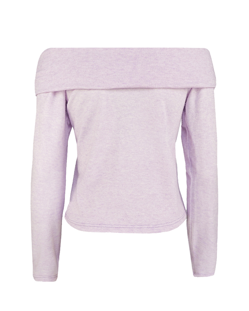 Adriana Feinstrick Shirt mit Carmenausschnitt