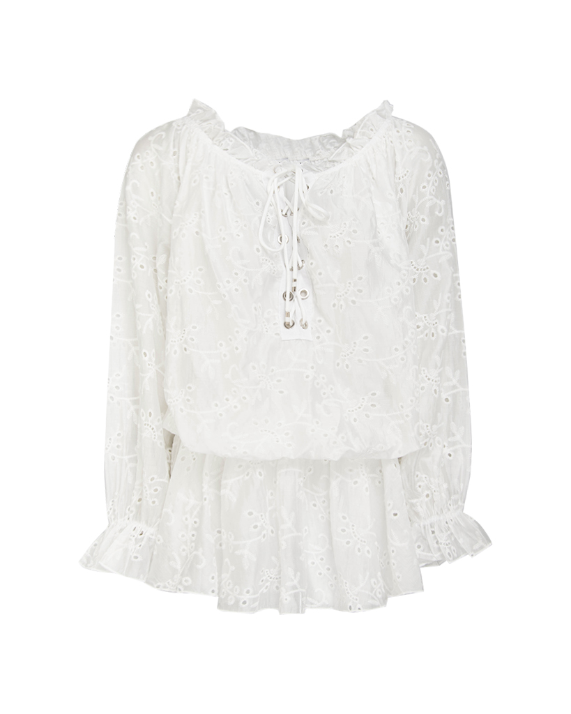 Jumpsuit kurz Lochstrickmuster Jumpsuit kurz Lochstrickmuster