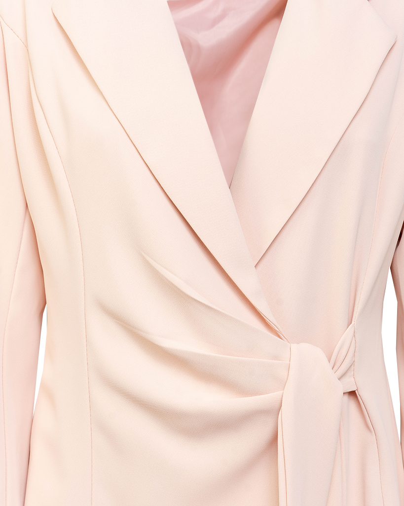 Blazer mit seitlicher Schnürung Blazer mit seitlicher Schnürung