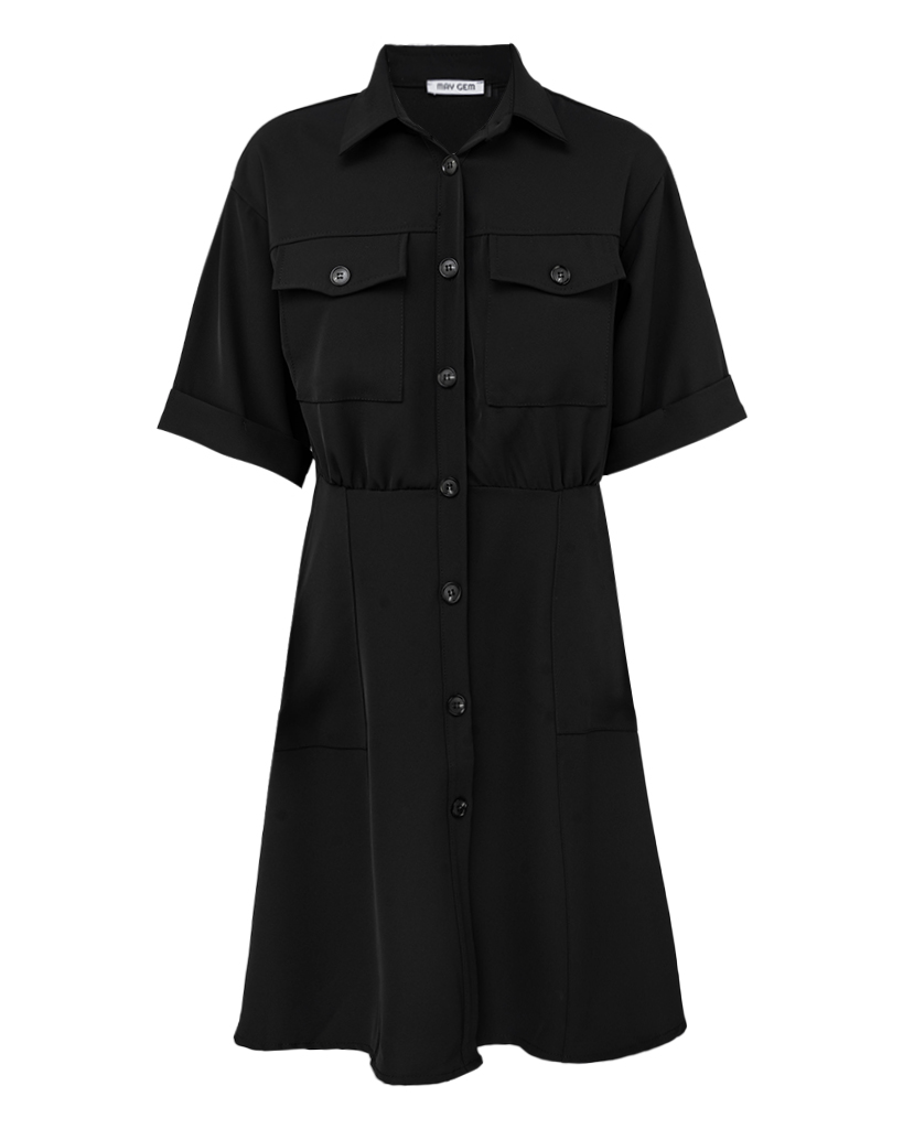 Midi Kleid mit Taschen Midi Kleid mit Taschen