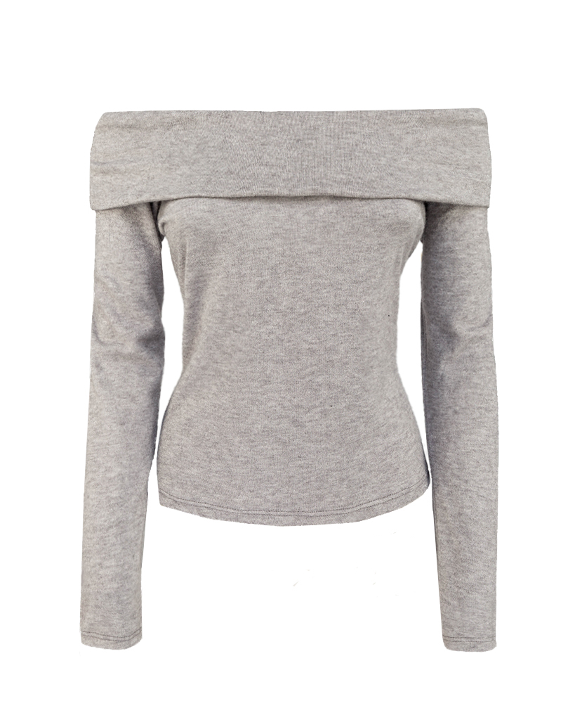 Adriana Feinstrick Shirt mit Carmenausschnitt Adriana Feinstrick Shirt mit Carmenausschnitt