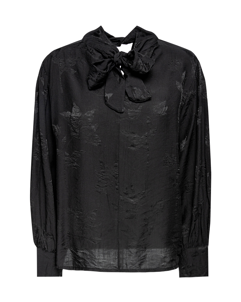 Wende-Bluse mit Schleife und V-Ausschnitt Wende-Bluse mit Schleife und V-Ausschnitt