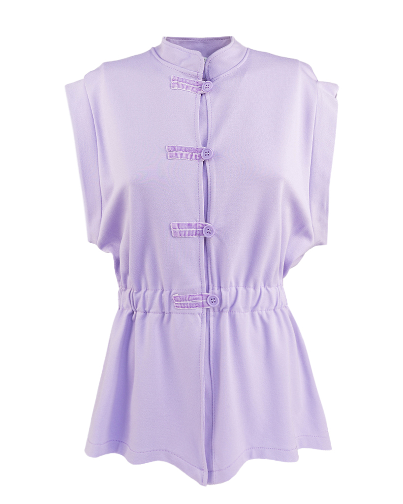 Jersey Weste Schlaufen-Verschluss Jersey Weste Schlaufen-Verschluss