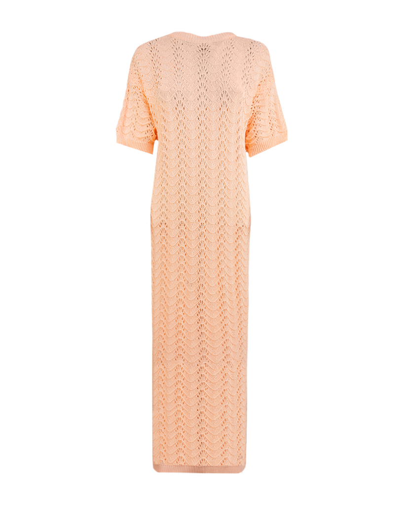 maxi Kleid Strick-Shirt maxi Kleid Strick-Shirt