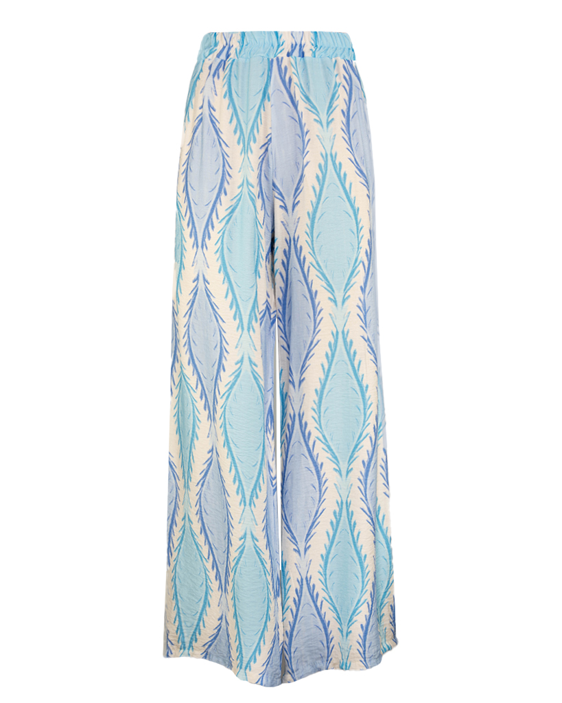 weite Hose mit Muster weite Hose mit Muster