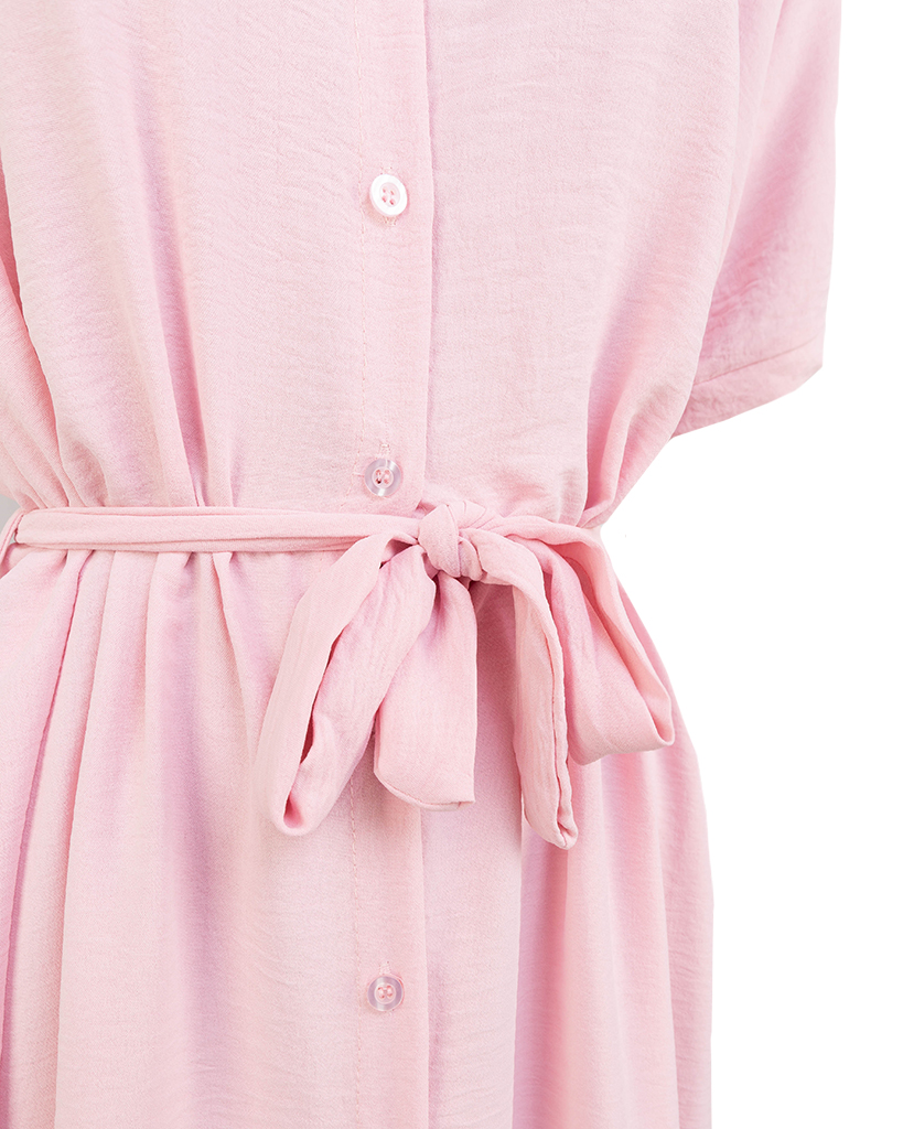 Hailey langes Hemdblusenkleid kurzarm Hailey langes Hemdblusenkleid kurzarm