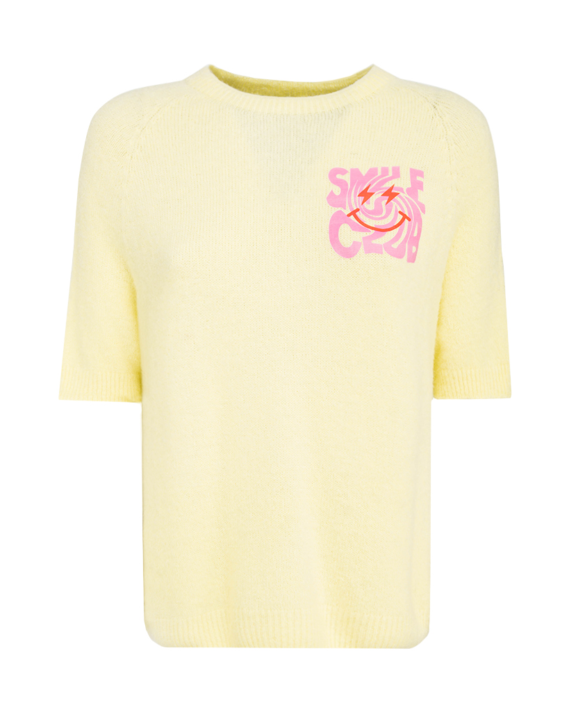 Feinstrick T-Shirt Smile Club Feinstrick T-Shirt Smile Club